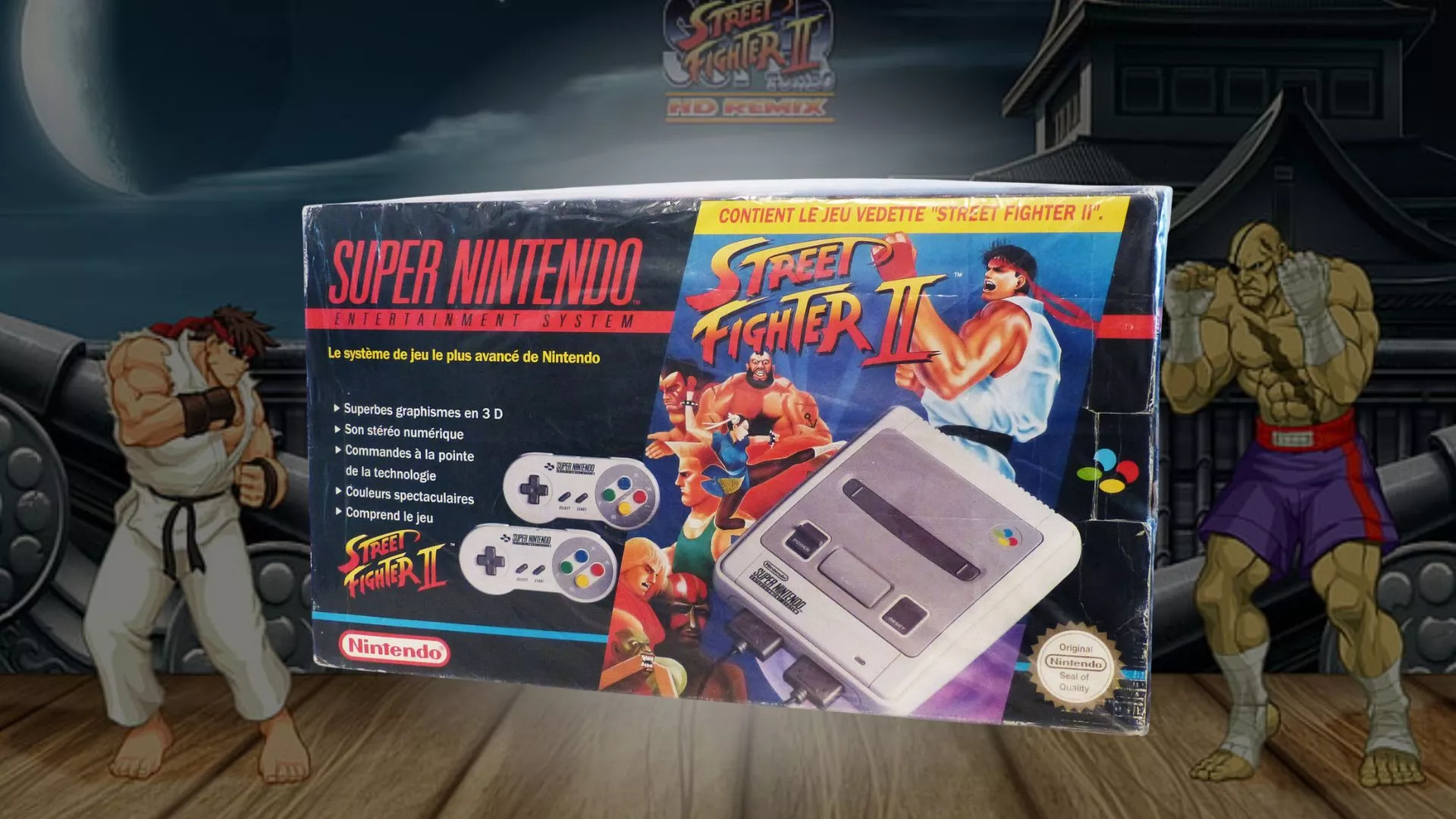 Street Fighter II sur Super Nintendo