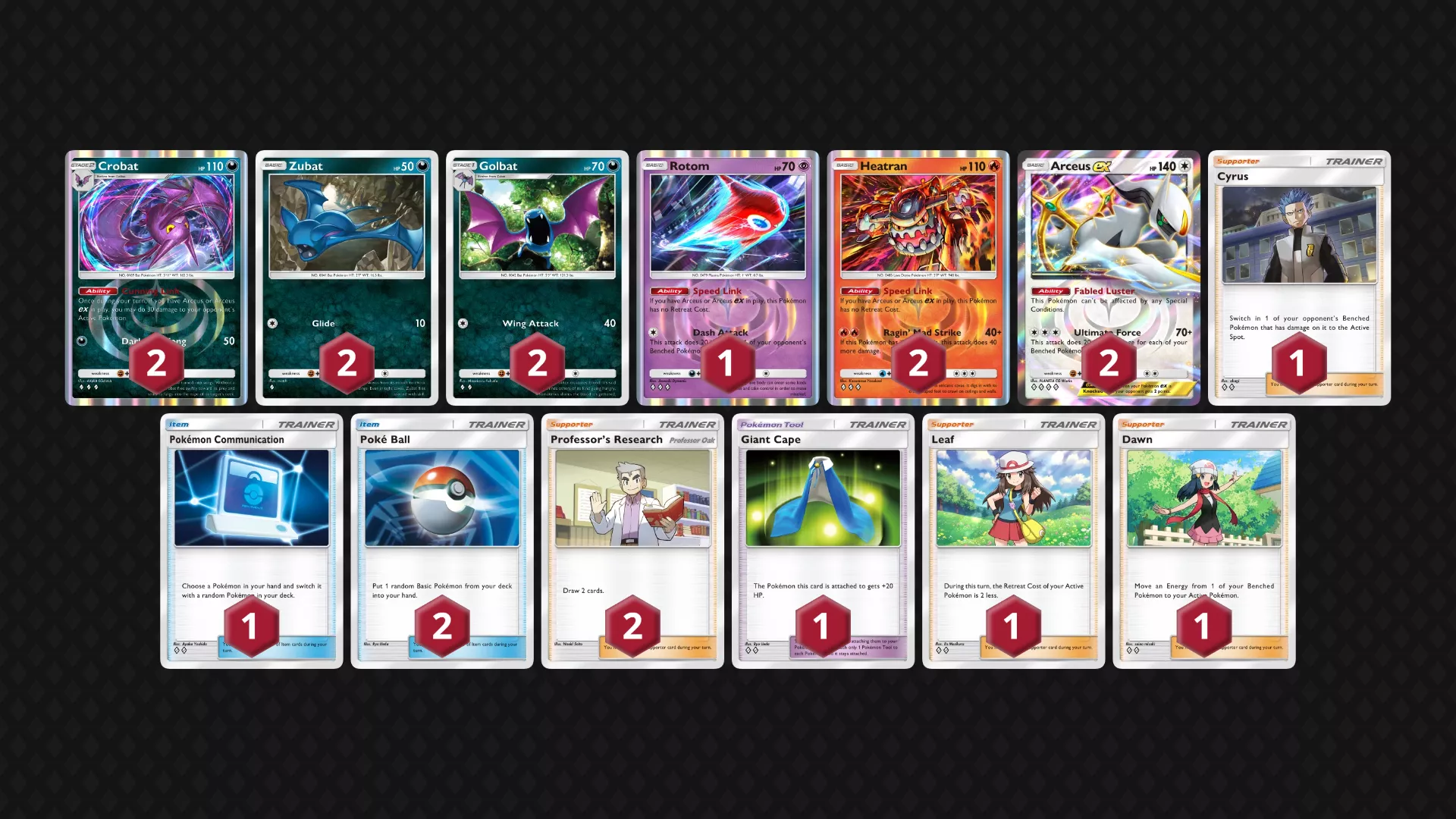 Deck Arceus EX