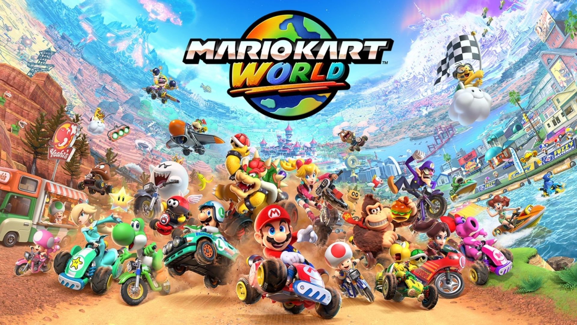 Mario Kart World sur Switch 2