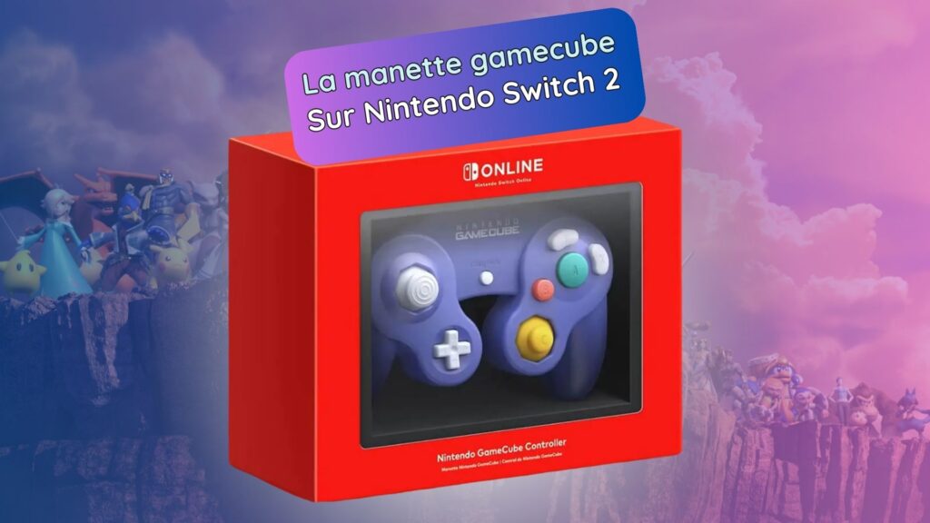 Switch 2 : La manette GameCube fait son grand retour à 69,99 €