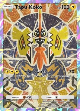 Carte de Tokorico - Booster Solgaleo