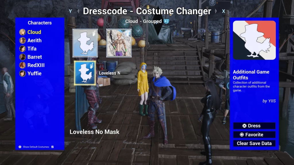 Activation et configuration du mod