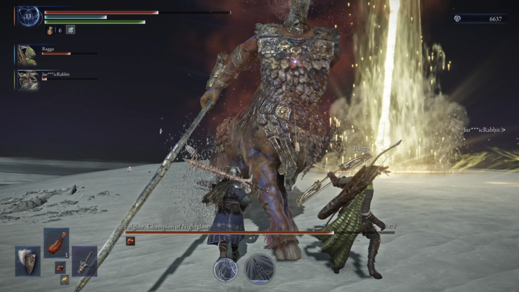 Fulghor, Champion de l'Éclat Nocturne : l'épreuve de l'agressivité