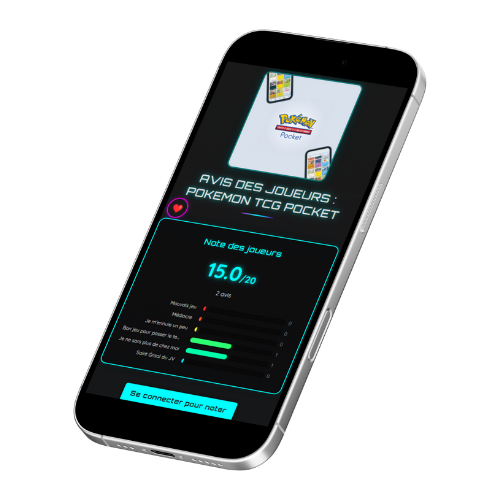 Application mobile de notation de jeux video