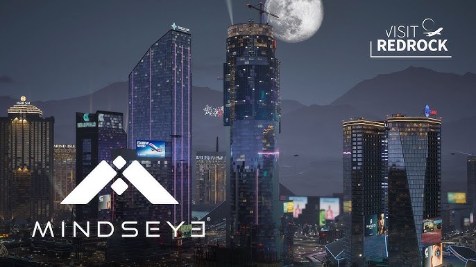 Redrock City : une métropole désertique futuriste