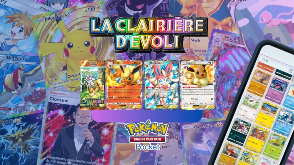 Pokémon TCG Pocket accueille l'extension La Clairière d'Évoli le 26 juin