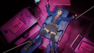 Lycéenne attachée sur une table d’opération dans Full Metal Schoolgirl