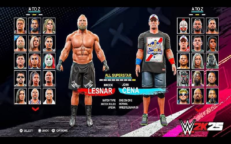 Un roster exceptionnel de plus de 300 superstars actuelles et légendaires