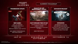 Ubisoft révèle les nouveautés à venir pour Assassin&rsquo;s Creed Shadows avec nouveau mode et DLC gratuit !