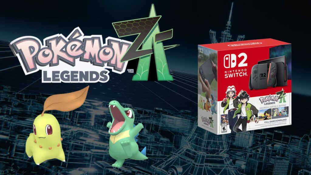 Nintendo annonce un nouveau Bundle console Pokemon Legends: Z-A Switch 2 pour la sortie du jeu !