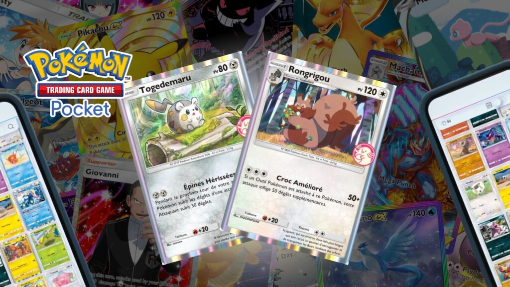 Pokémon TCG Pocket : L'évènement Pioche Miracle avec Togedemaru et Rongrigou du 11 au 21 juillet