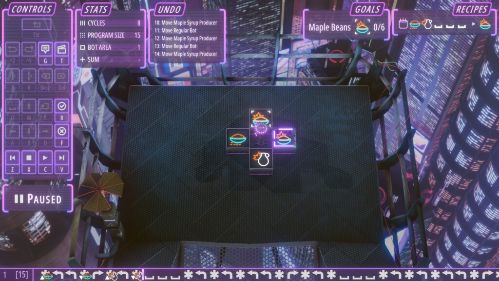 Programmation de Maple Beans