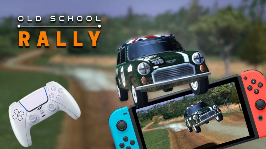 Old School Rally déboule sur PS4, PS5 et Switch cet hiver