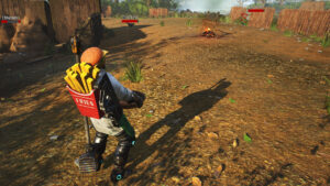 Le héros de Pizza Bandit tire au fusil d’assaut dans une cuisine industrielle