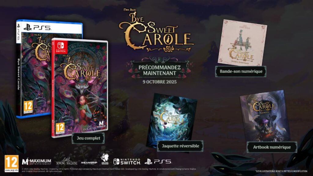 Les éditions physiques enrichissent l'expérience avec des contenus exclusifs