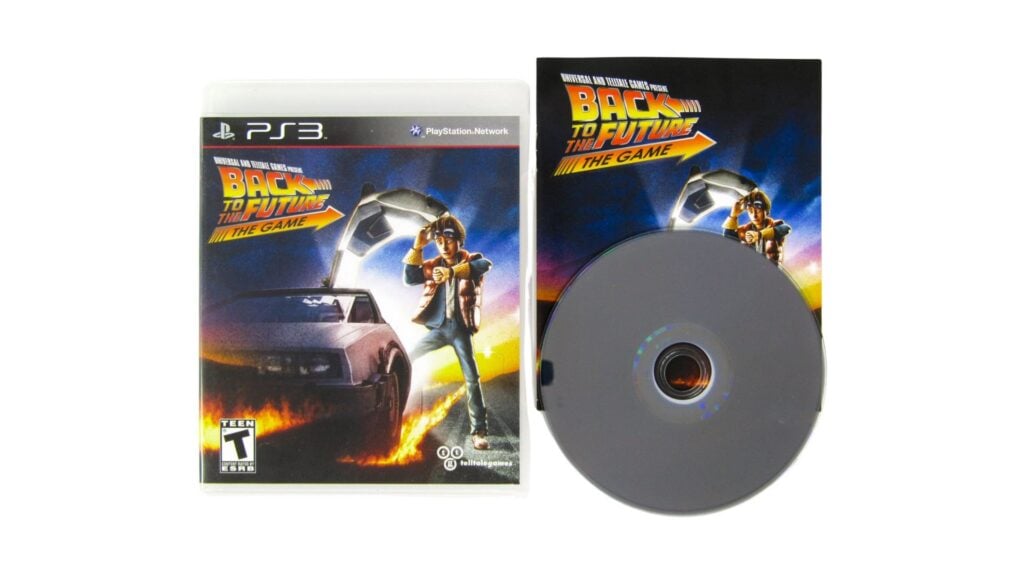 Back to the Future sur PS3, un jeu rare qui fait voyager les prix