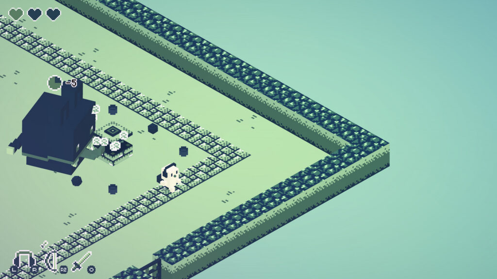 Exploration d’un donjon dans Cassette Boy