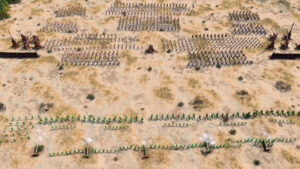 Formation tactique d’unités impériales dans Age of Empires IV