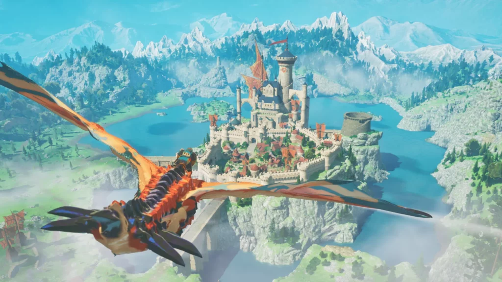 Exploration des cieux dans Monster Hunter Stories 3