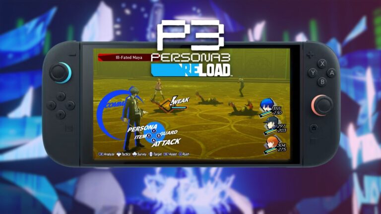 Persona 3 Reload fait sensation avec sa démo gratuite sur Nintendo Switch 2