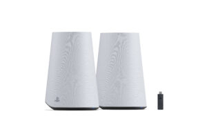 Sony Pulse Elevate enceintes gaming sans fil en coloris blanc avec dongle PlayStation Link