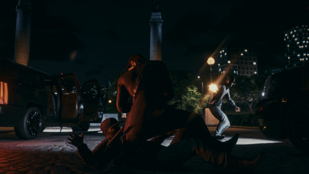 Séquence d’action dans Blackwood