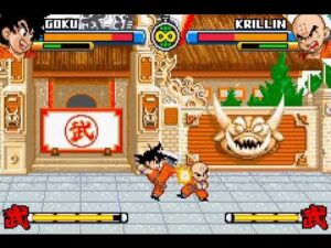 Dragon Ball Advanced Adventure GBA - Gameplay combat jeu retro Game Boy Advance action