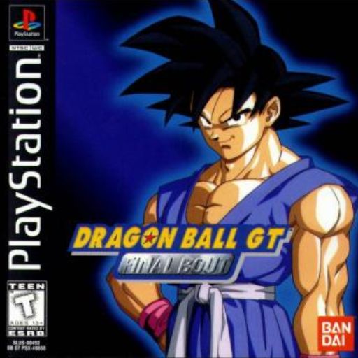 Dragon Ball Final Bout PS1 - Logo officiel jeu combat retro PlayStation