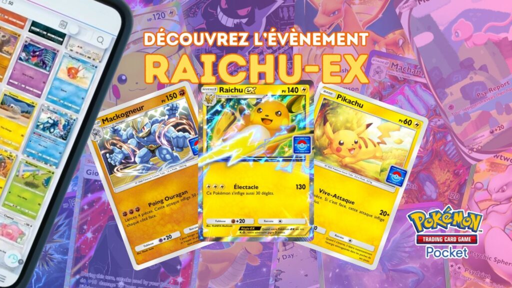 Pokemon TCG Pocket : l'événement Raichu-ex du 6 au 16 octobre se montre généreux en cartes rares !