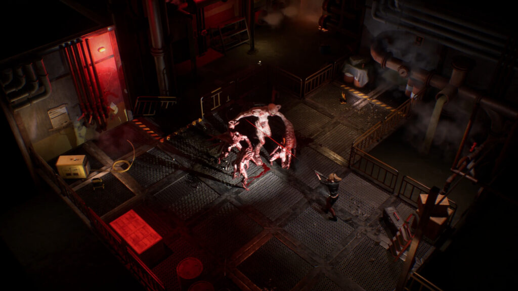 Liminal Point séquence de gameplay dans un hôpital