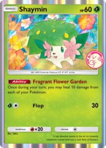 Carte promo Shaymin de l’événement Pioches Miracles dans Pokémon TCG Pocket
