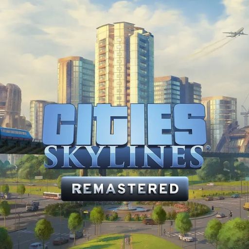 Cities Skylines Remastered logo officiel jeu city builder gestion urbaine remaster Colossal Order Paradox