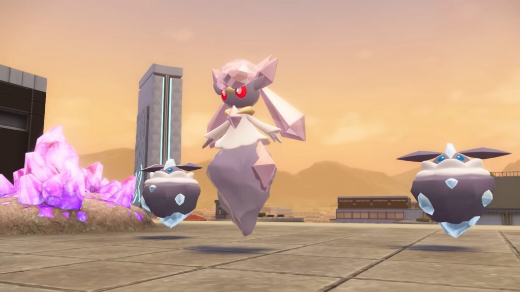 Légendes Pokemon Z-A offre Diancite gratuitement via un Cadeau Mystère permettant d&rsquo;obtenir Diancie