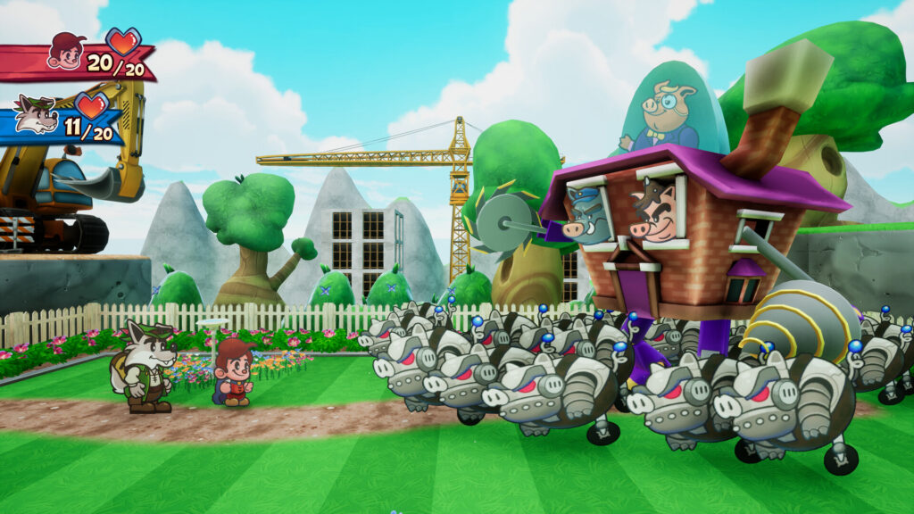 Un système de combat au tour par tour qui s'inspire fortement de l'esprit des Paper Mario