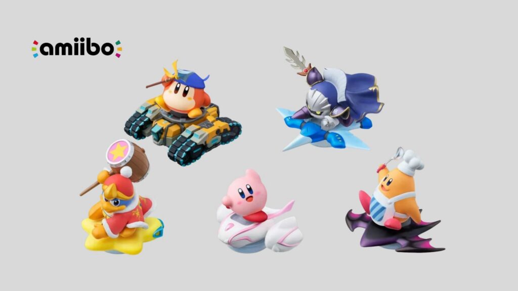 Kirby Air Riders propose des figurines amiibo collector double pack