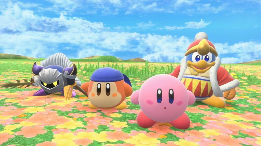 Le roster complet des pilotes de Kirby Air Riders