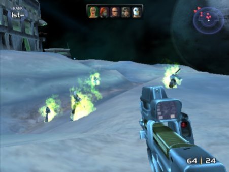 TimeSplitters 2 – Screenshot Gameplay FPS Rétro Classique