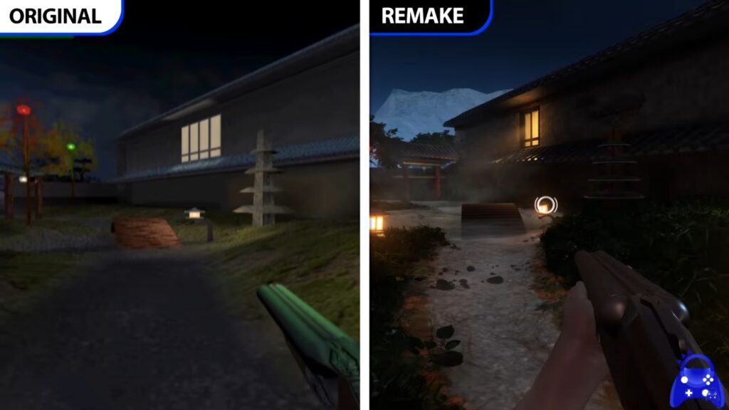 Comparaison en vidéo des graphismes de TimeSplitters Rewind avec les jeux originaux