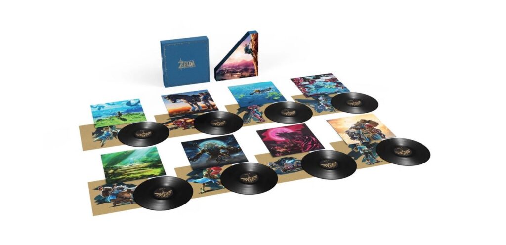 The Legend of Zelda Breath of the Wild Limited Edition Deluxe 8LP Box Set