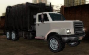 Faire apparaître le Trashmaster - Camion de poubelle