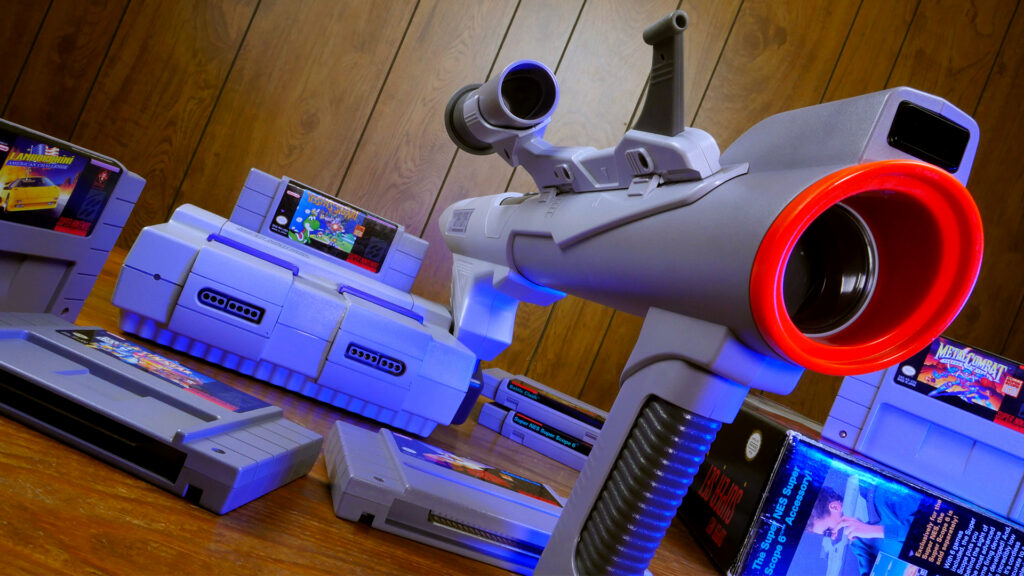 Jouez à Battle Clash avec le Super Scope ou à Mario Paint avec la souris