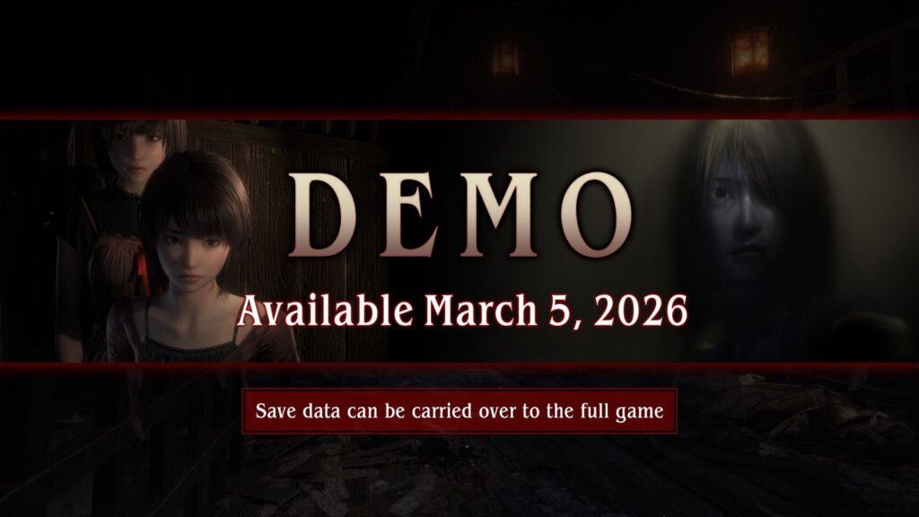 Fatal Frame II Crimson Butterfly Remake propose une démo gratuite à télécharger 1 semaine avant sa sortie
