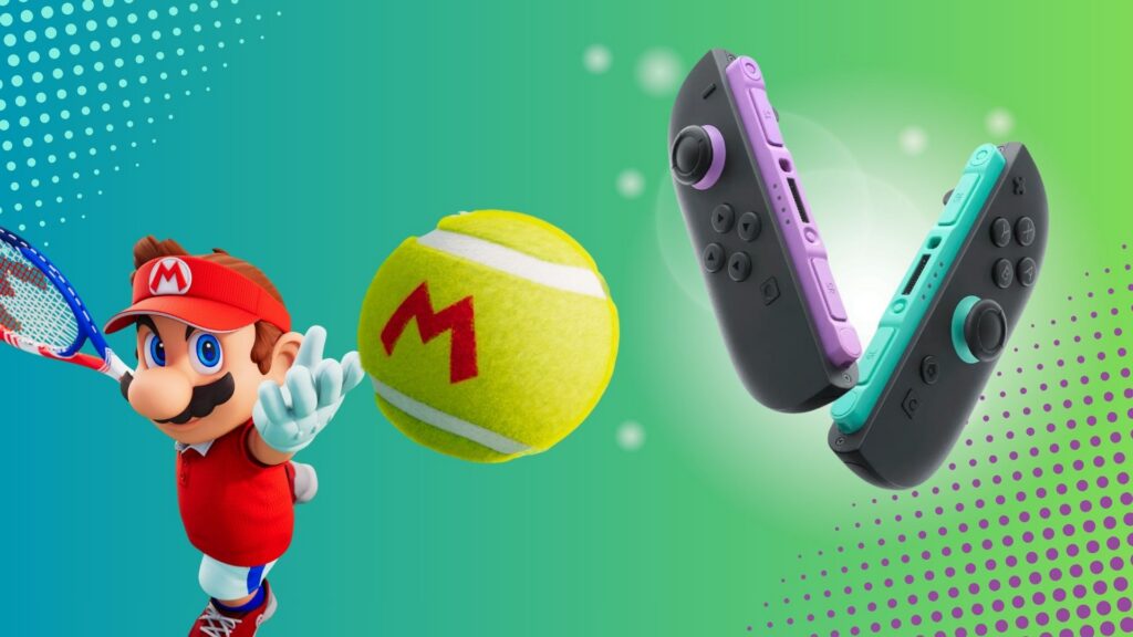 Nintendo dévoile des Joy-Con 2 violet et vert pastel pour accompagner la sortie de Mario Tennis Fever