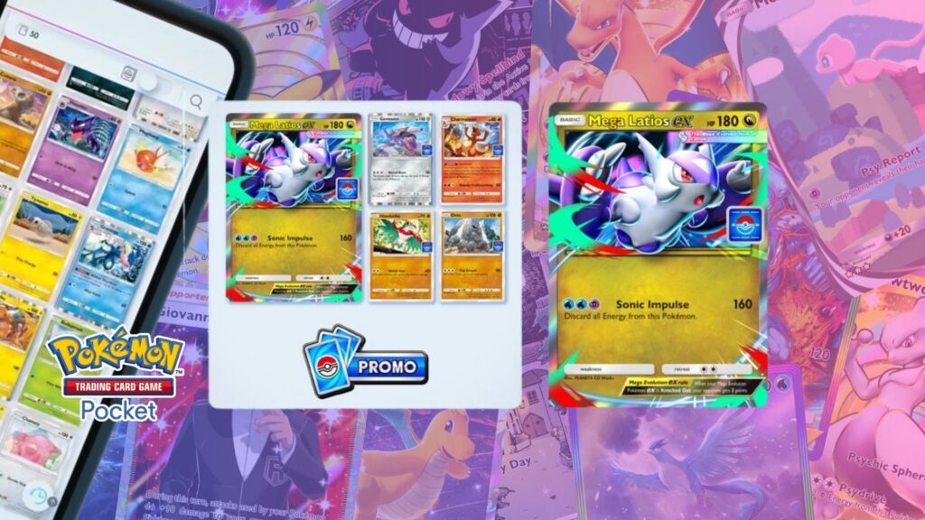 Pokemon TCG Pocket : L'événement butin Méga-Latios ex offre 5 cartes promo gratuites