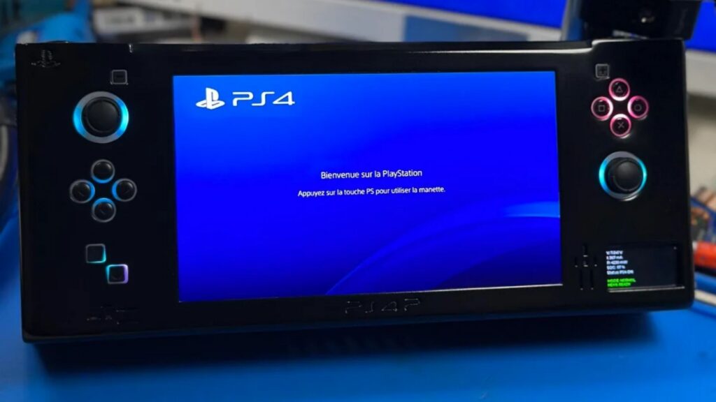 Vous rêviez d&rsquo;une PlayStation 4 portable ? Ce moddeur l&rsquo;a fait !