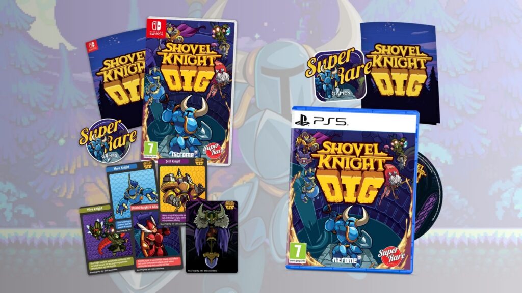 6 500 exemplaires et c'est tout ! Shovel Knight Dig arrive en édition physique sur PS5 et Switch