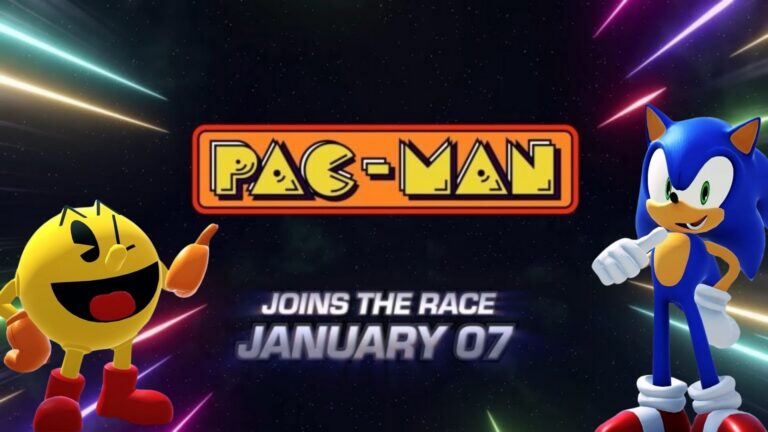PAC-MAN et les fantômes rejoignent Sonic Racing CrossWorlds dans un nouveau DLC