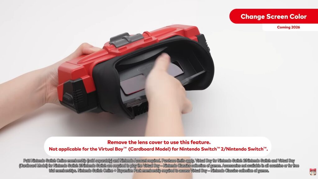 Le trailer overview de Virtual Boy Nintendo Classics révèle 16 jeux dont deux titres jamais commercialisés