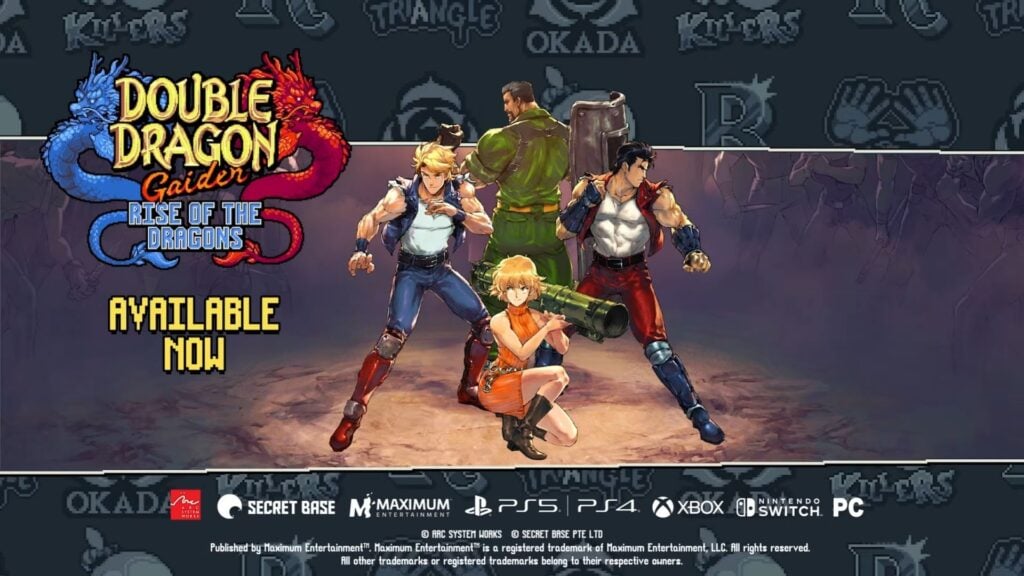 Double Dragon Gaiden: Rise of the Dragons ajoute 4 combattants gratuits avec le DLC Bimmy & Friends