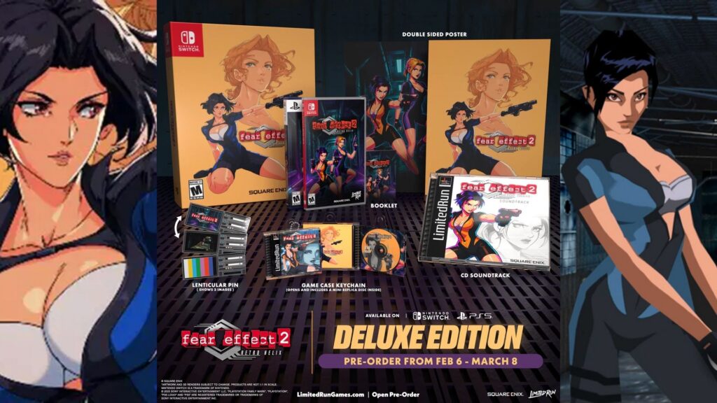 Les éditions physiques Standard et Deluxe disponibles en précommande pour les versions PS5 et Switch